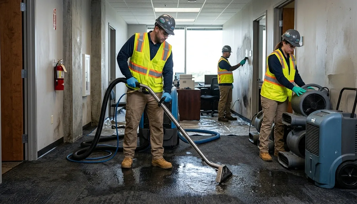 Commercial water damage restoration in Canton, MI by Water Damage Canton MI team