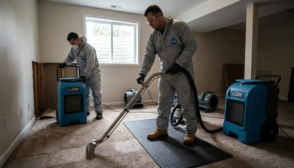Water damage restoration team serving Canton, MI for fast cleanup and repairs