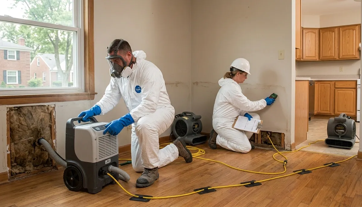 Water damage restoration team serving Canton, MI for fast cleanup, drying, and repair
