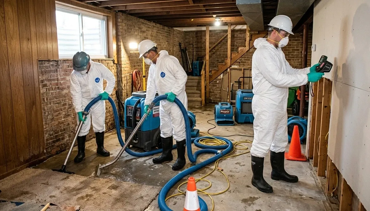Water damage restoration team serving Canton, MI for residential and commercial properties