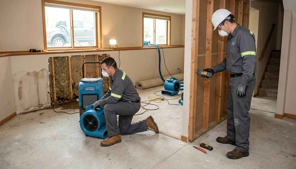 Water damage restoration service in Canton, MI for homes and businesses