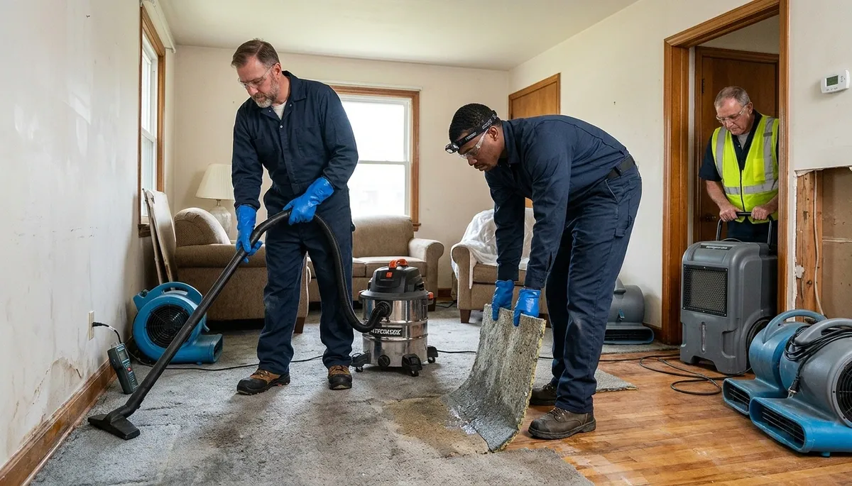 Water damage restoration team serving Canton, MI for fast cleanup and repair
