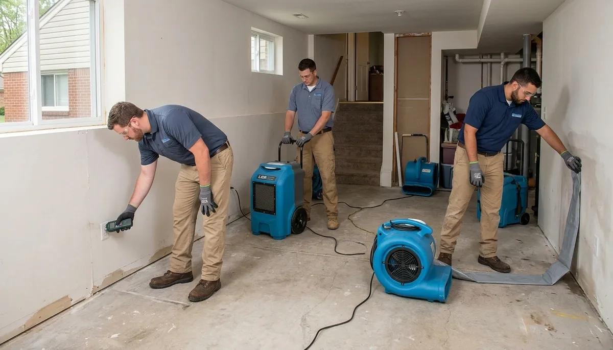 Water damage restoration team in Canton, MI serving local homes and businesses